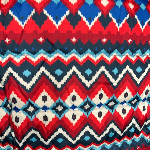 Land’s End Print Puffer Vest Size XL - Picture 6 of 8